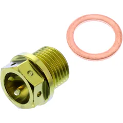 Ölablassschraube magnetisch JMP Bolt M16X1. 5 mm 12 mm Titan gold passend für: BMW S, R, M