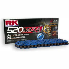 Rk racing chain blue 520 mxz4 116l