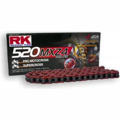 Rk racing chain red 520 mxz4 110l