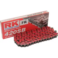 Rk chain 420sb red 106l