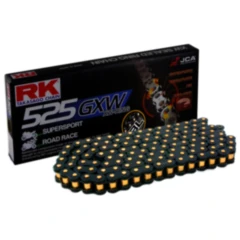 RK XW - Ringkette SW525GXW/112 Kette offen mit Nietschloss passend für: Kawasaki Z, KLV, Ninja