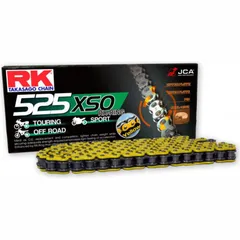 Rk x-ring chain yellow 525xso/108