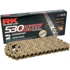 Motorradkette Antriebskette RK XW-Ringkette GB530ZXW/110