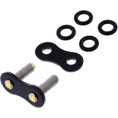 RK XSO2 Solid Rivet Link in Black/Gold