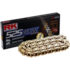 Motorradkette Antriebskette RK XW-Ringkette GB525GXW Meter