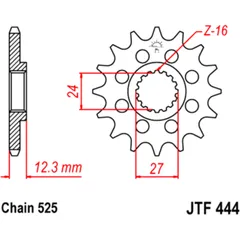Racing-Ritzel 17Z 525 für Motorräder