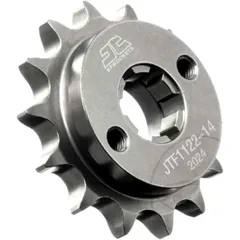 Front sprocket 14 tooth pitch 428 for: Fantic Caballero, XEF, XMF, Beta RR