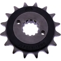 Ritzel 16Z Teilung 520 Gummiert feinverzahnt Innendurchmesser 21. 7/25 passend für: Kawasaki KLR, KLX, KL