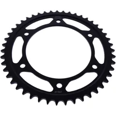 Rear sprocket 47 tooth pitch 525 black inner diameter 140 bolt spacing 168 for: BMW F (800, 650, 700)