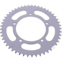 Rear sprocket 49 tooth pitch 420 silver