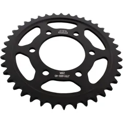 Kettenrad 40Z Teilung 525 schwarz Alternative: 7270069 passend für: Kawasaki Z, ZX - 10R, KLZ