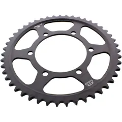 Rear sprocket 47 tooth pitch 525 black alternative: 7270341 for: Triumph Tiger, Street Triple, Bonneville