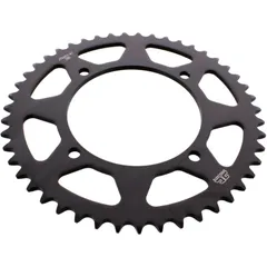 Rear sprocket 47 tooth pitch 520 black inner diameter 125 bolt spacing 145 for: MZ/MUZ Baghira, Mastiff
