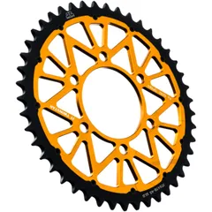 Rear sprocket twinstar 45 tooth pitch 520 gold JT alternative: 7580667 for: Kawasaki Z, ZX - 6R, KLE