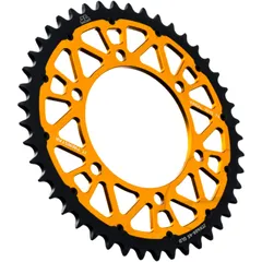 Rear sprocket twinstar 45 tooth pitch 520 gold JT alternative: 7580677 for: Kawasaki Ninja, GPZ, Z