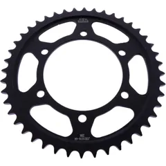 44 Tooth Rear Sprocket Pitch 525 Black for Motorcycles