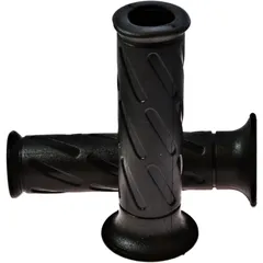 Griffgummi schwarz Domino, Durchmesser 22 / 26 mm offen