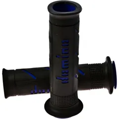 Griffgummi schwarz/blau für 22 / 26 mm Lenker