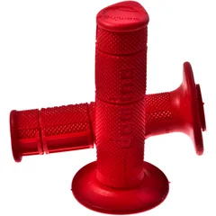 Griffgummi CROSS rot Domino Durchmesser 22 / 26 mm geschlossen. passend für: Aprilia RX, SX
