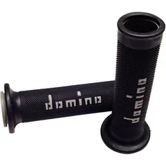 Domino Griffgummi schwarz/grau 22/26 mm offen