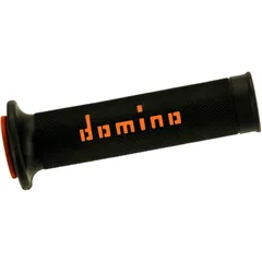 Domino Griffgummi schwarz/orange 22/26 mm