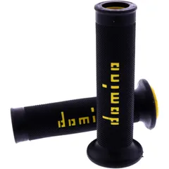 Griffgummi schwarz/gelb 22/26 mm offen