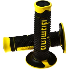 Domino Griffgummi Offroad schwarz/gelb D.22mm