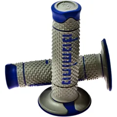 Domino Griffgummi grau/blau, D.22/26mm, geschlossen