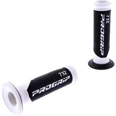 ProGrip Griffgummi 732 schwarz/weiß D.22/25mm für Motorräder