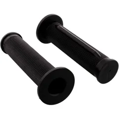 Vintage Grips Black D.22/24 mm for Motorcycles