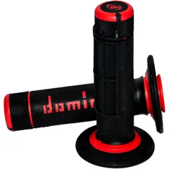 Domino Griffgummi rot/schwarz 22/26 mm geschlossen