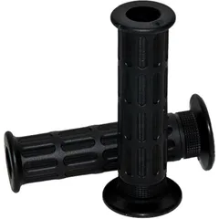 Grip SET black for: HONDA d=22mm l=120mm open end