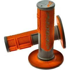 Griffgummi 801 grau/orange für MX/Scooter