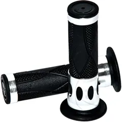 ProGrip Griffgummi 728 Scooter Alu-Ring schwarz/silber D.22mm