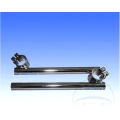 Lenkerstummel für Motorräder 22 mm verchromt