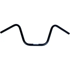 Fehling Chopper Lenker Stahl schwarz 1 Zoll mit Kabelkerbe