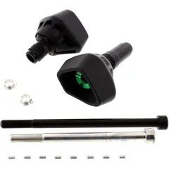 Anbausatz + Pad Evotech grün passend für: Kawasaki Ninja