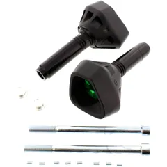 Anbausatz + Pad Evotech grün passend für: Kawasaki Z