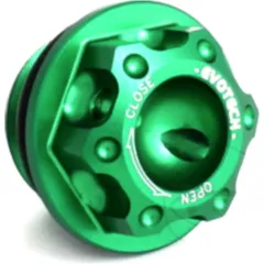 Oil filler screw 20X2. 5mm green for: Honda CBR, CB, NC, Kawasaki KX, Z, ER - 6F