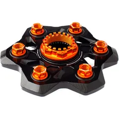Ruckdämpfer Halter Kit Evotech schwarz/orange/orange