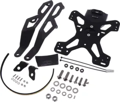 Nummernschildhalter Evotech schwarz passend für: Honda CB