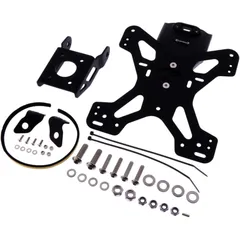 LICENCE PLATE HOLDER IN BLACK for Motorcycles