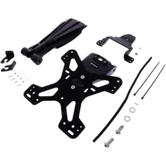 Evotech Black Licence Plate Holder for Motorcycles