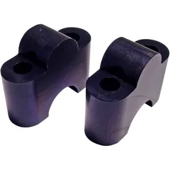 BAR RISER BLACK 22mm - 29mm HIGH