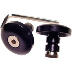 Lenkerenden Alu schwarz 13 mm für Aluminiumlenker