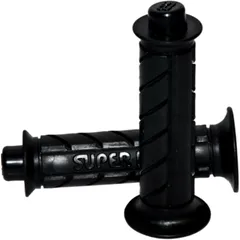 Superbike Griffset schwarz 22mm für Straßen- und Sportmotorräder