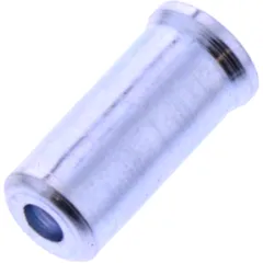 Abschlusshülse für Bowdenzug - 11 mm Länge, 2 mm Bohrung