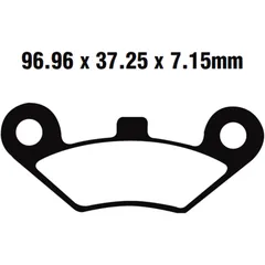 Bremsklotz Standard EBC passend für: Linhai ATV, Goon, Muddy, Goes G