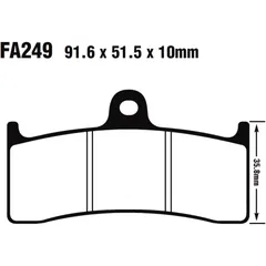 EBC Brake Pads STD for Motorcycles 7320040