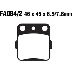 Brake pad standard ebc FA0842TT